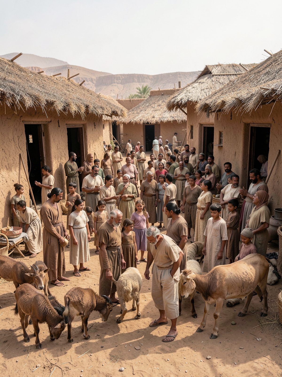 Israel multiplies in Egypt — SacraScenes visual interpretation
