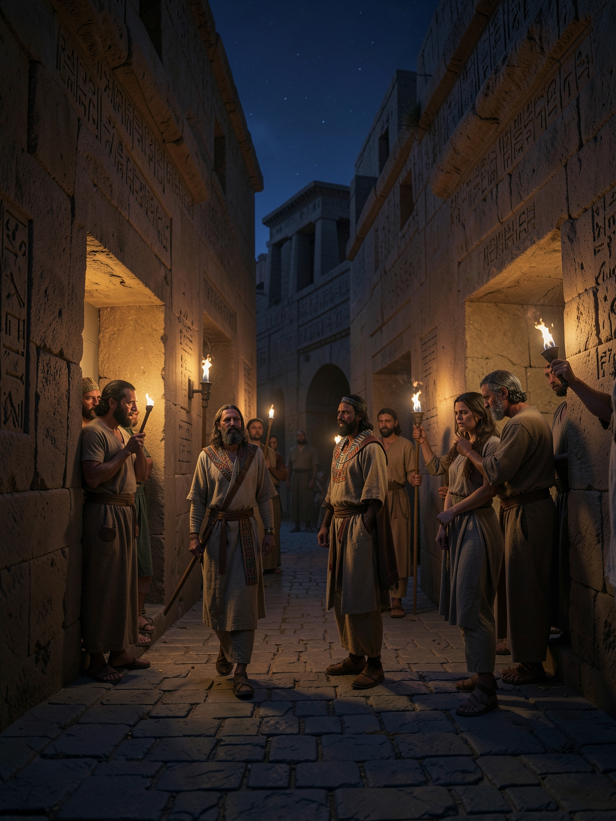 Egypt’s midnight crisis brings urgent release — SacraScenes visual interpretation