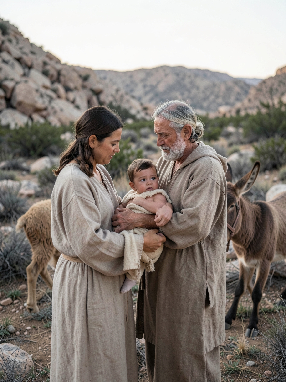 The firstborn are consecrated and redeemed — SacraScenes visual interpretation