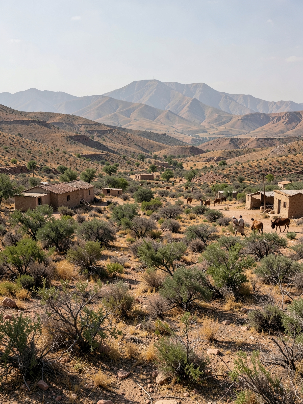 The promised settlement is described as gradual — SacraScenes visual interpretation