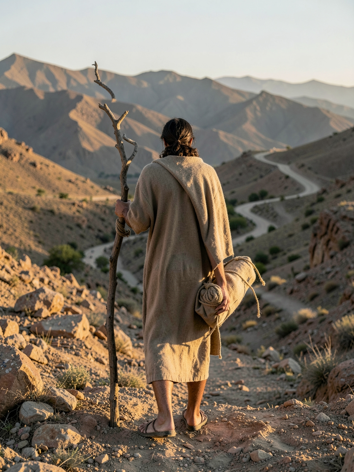 Moses receives instructions for Israel and Pharaoh — SacraScenes visual interpretation