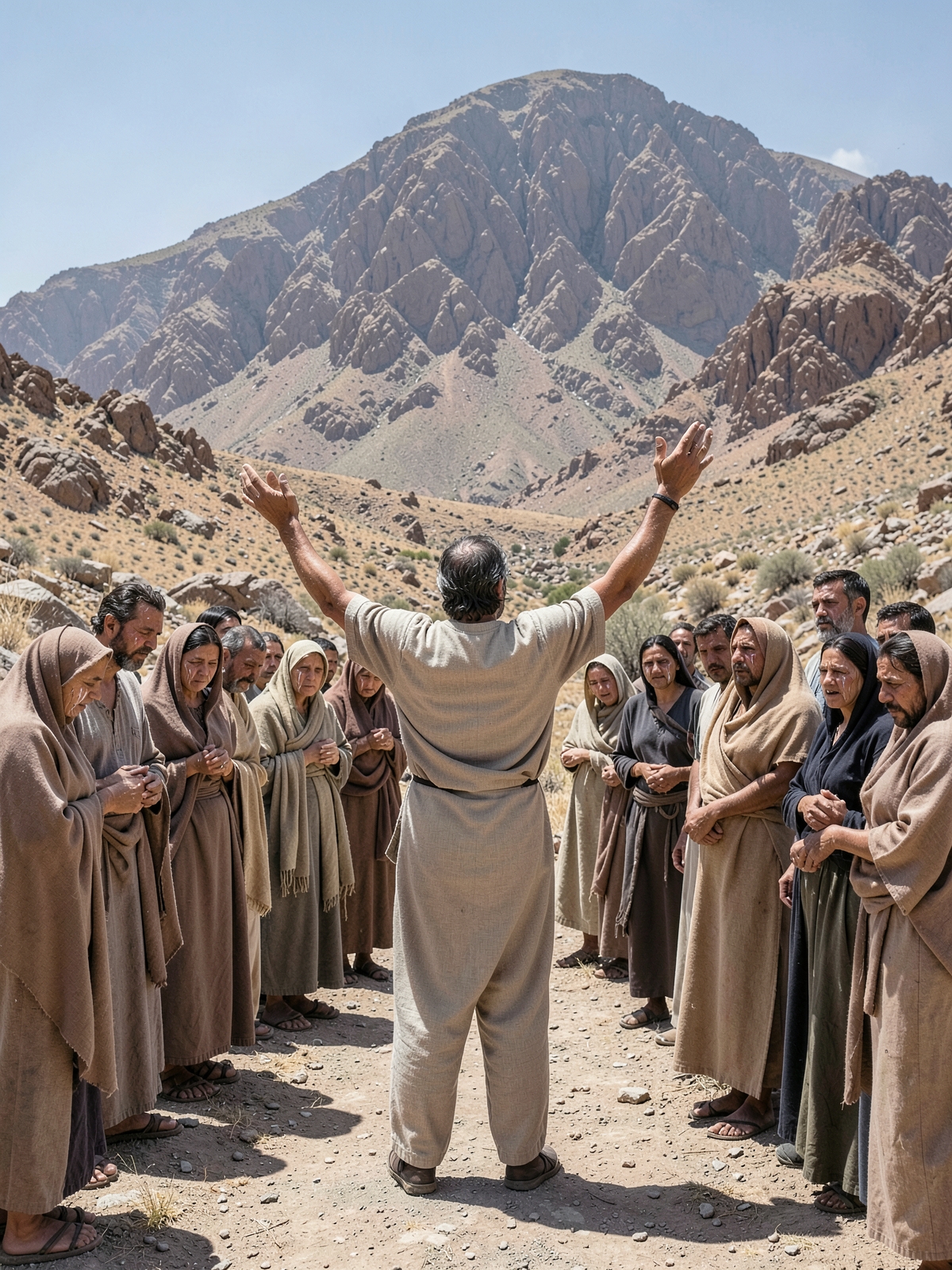 The camp faces consequences and Moses appeals again — SacraScenes visual interpretation