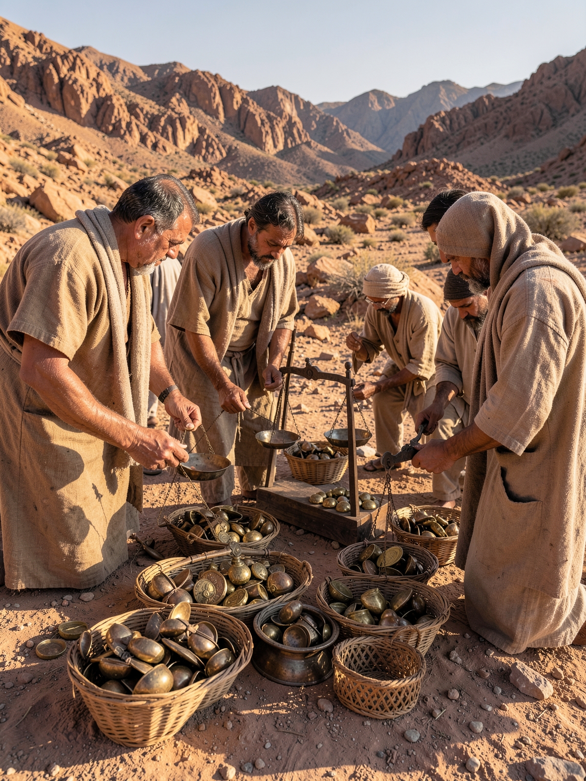 Gold, silver and bronze are accounted for — SacraScenes visual interpretation