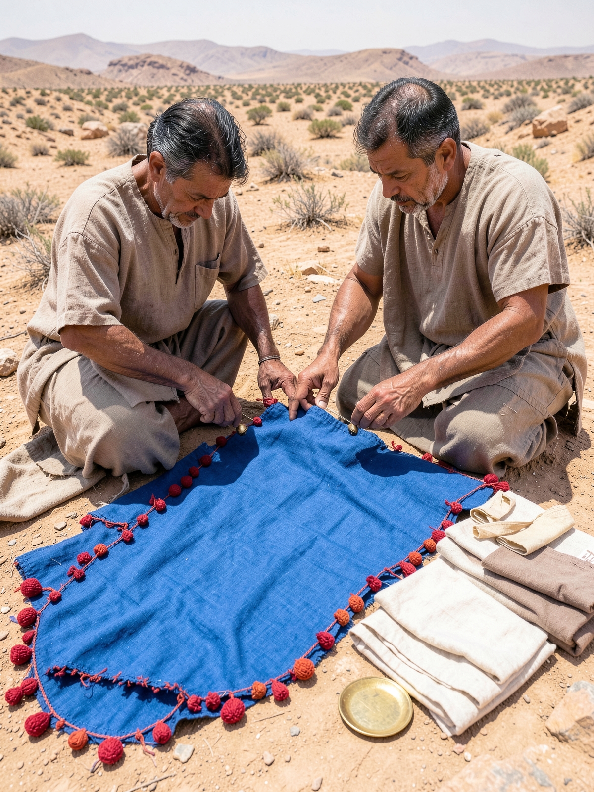 The remaining garments are completed — SacraScenes visual interpretation