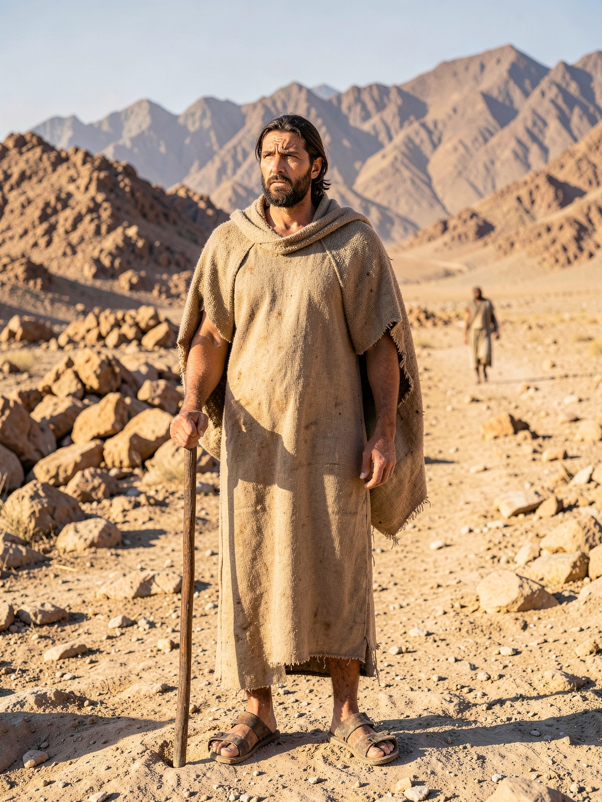 Aaron is appointed to speak with Moses — SacraScenes visual interpretation