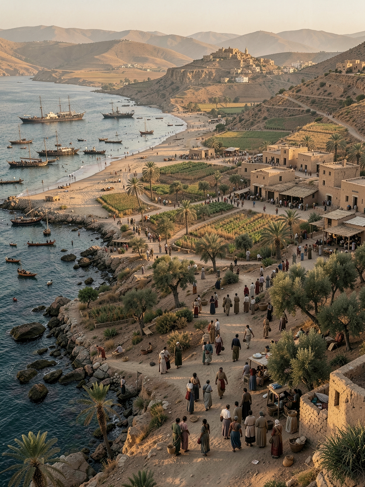 Mizraim and Canaan’s lines — SacraScenes visual interpretation
