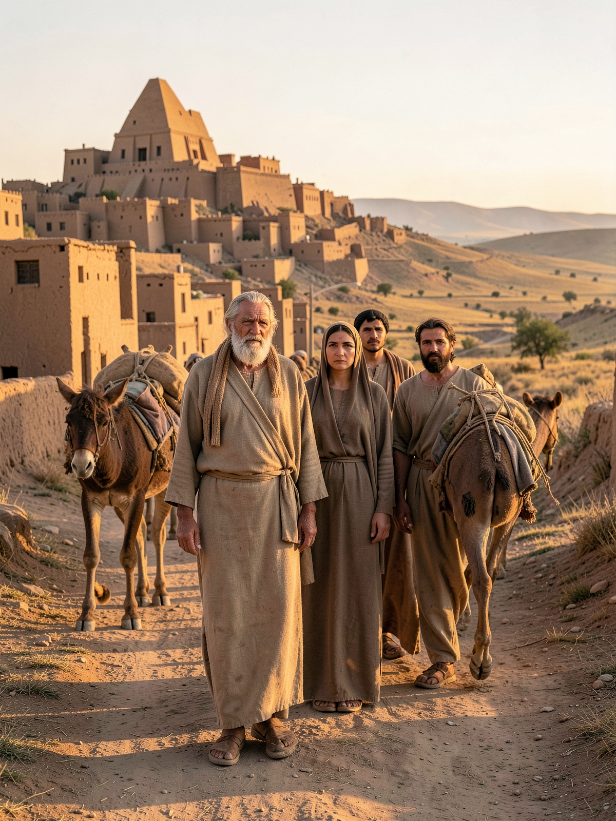 Terah’s family leaves Ur — SacraScenes visual interpretation