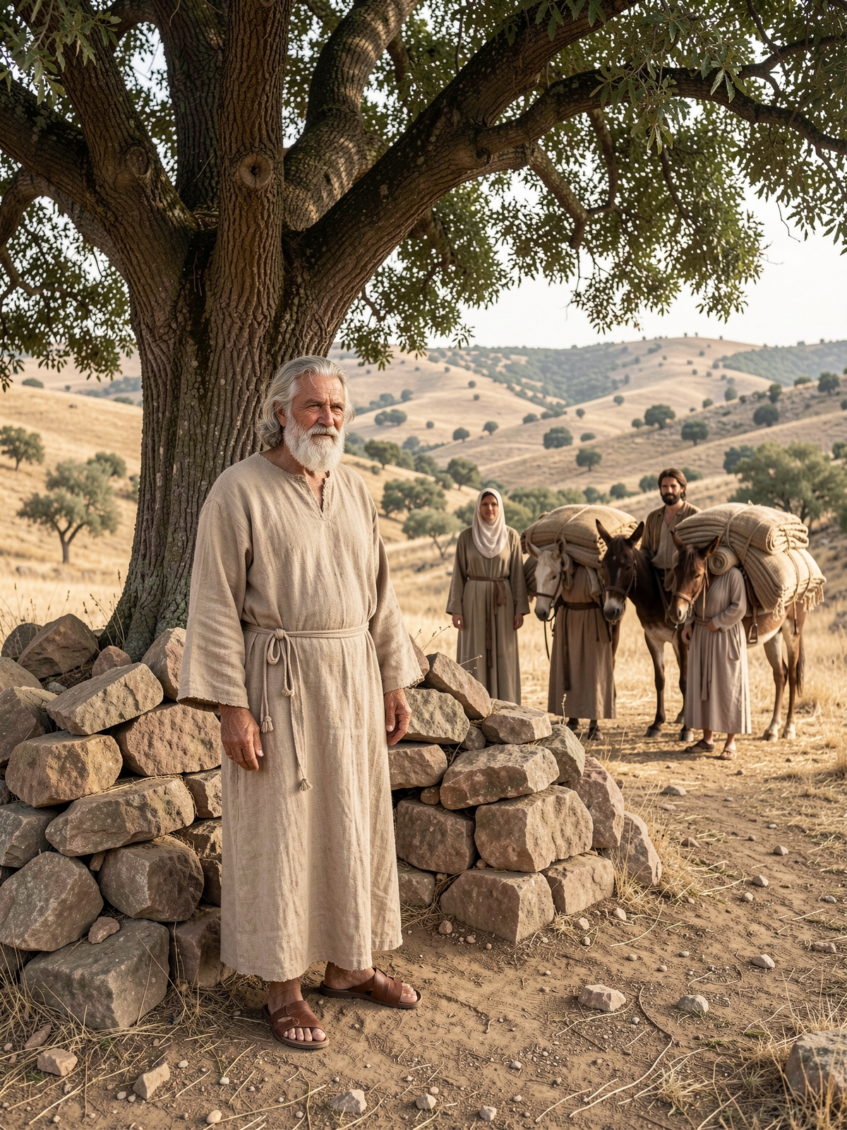 Abram enters Canaan — SacraScenes visual interpretation