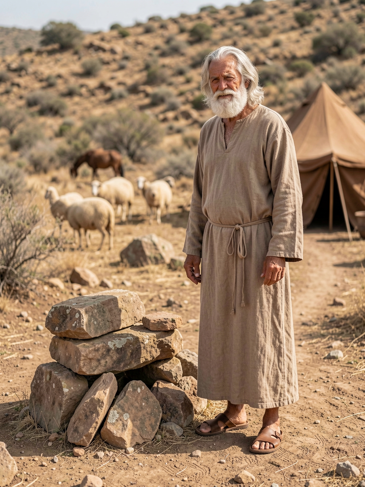 Back to the place of the altar — SacraScenes visual interpretation