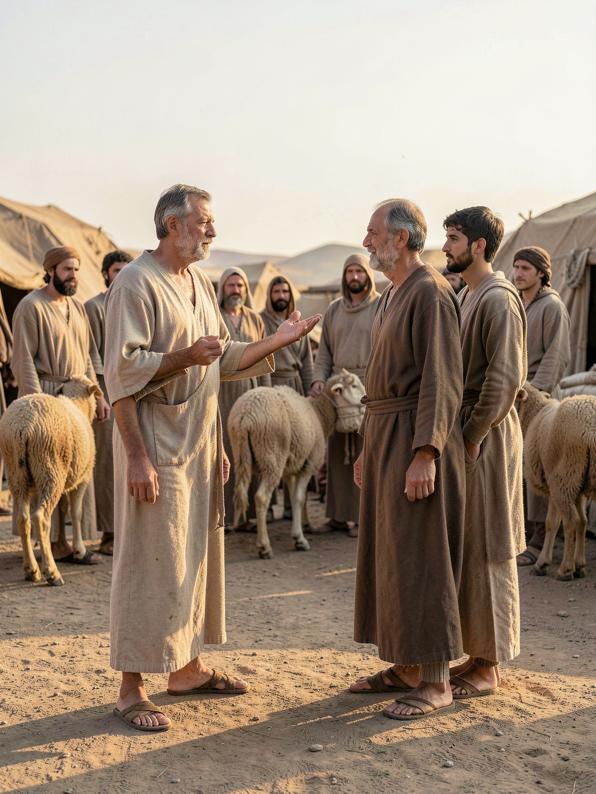 Abram refuses the spoils — SacraScenes visual interpretation
