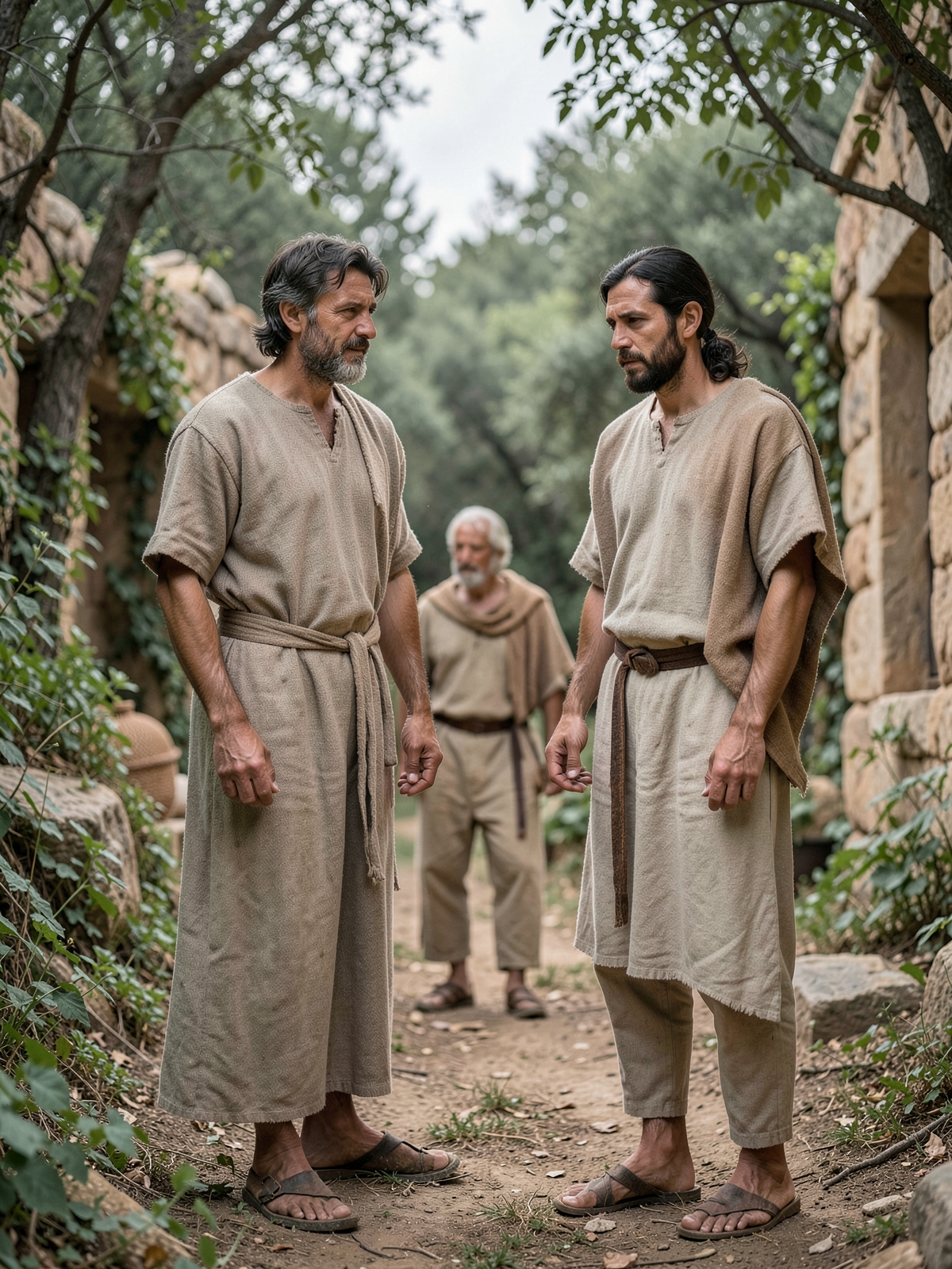 The covenant offering is prepared — SacraScenes visual interpretation