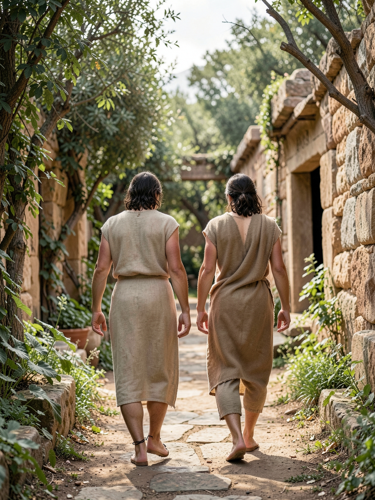 The household obeys that day — SacraScenes visual interpretation