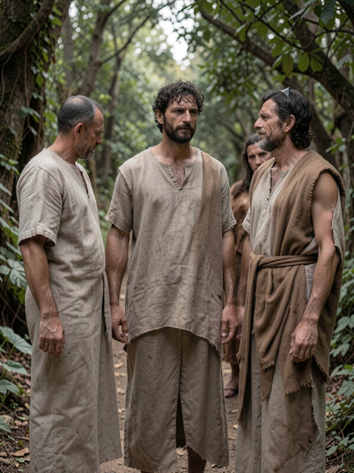 Abraham dies and is buried — SacraScenes visual interpretation