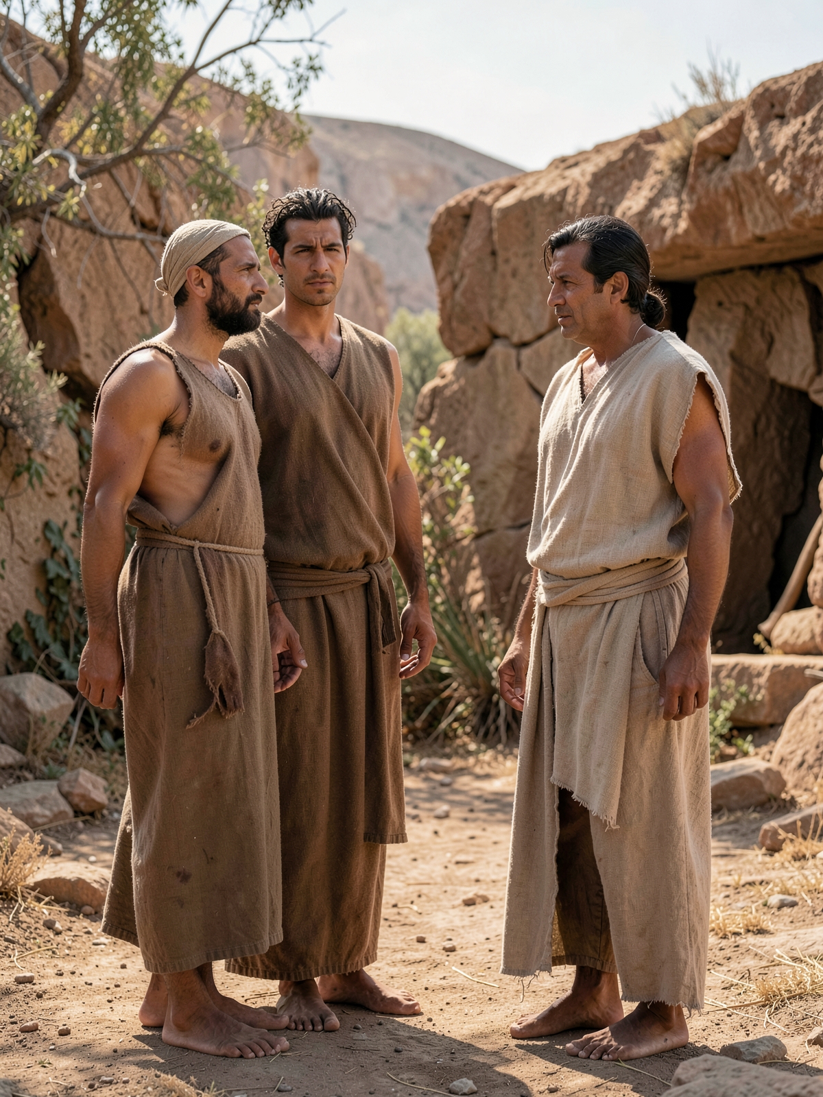Jacob negotiates his wages — SacraScenes visual interpretation