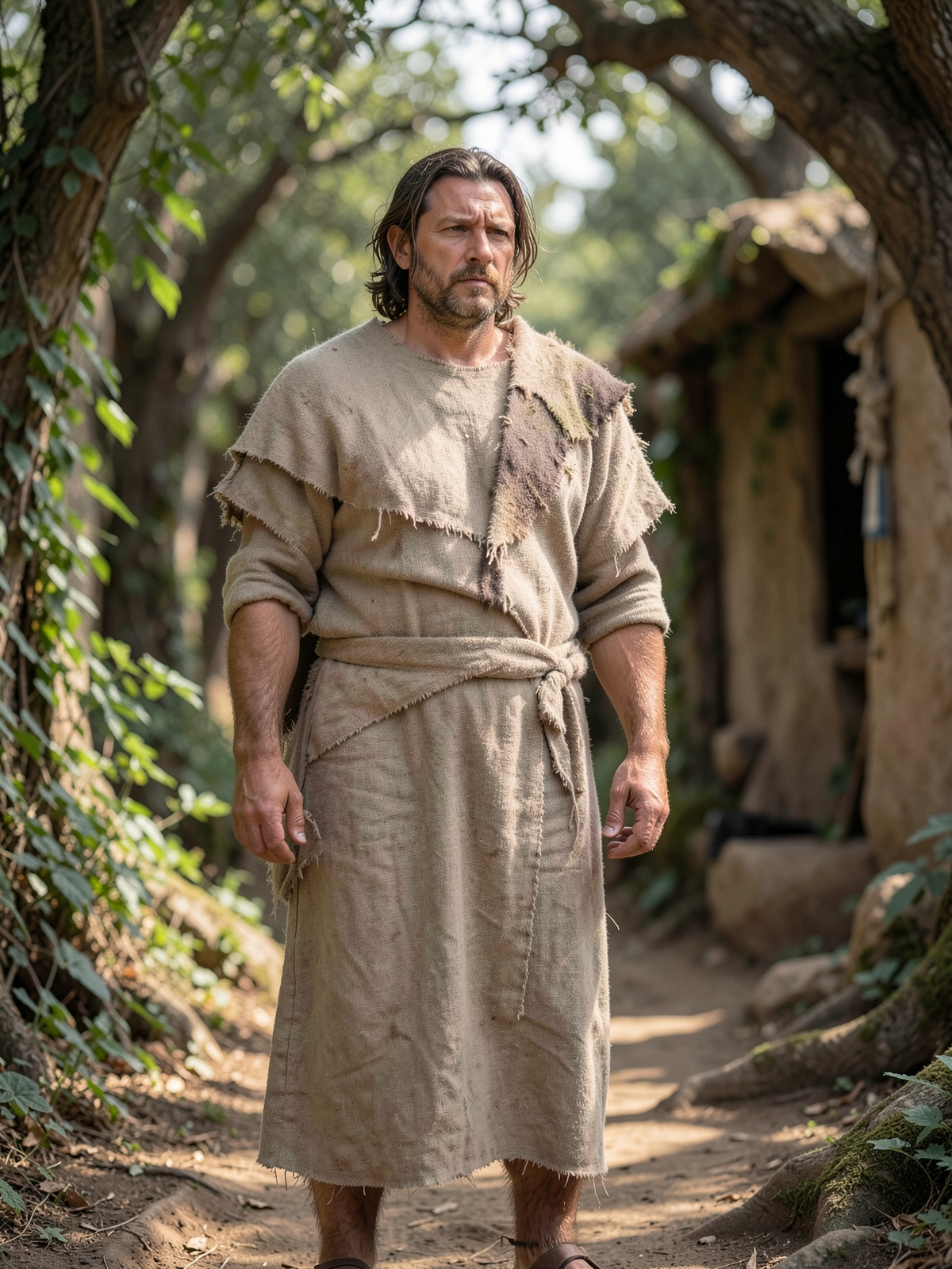 Laban pursues and searches the camp — SacraScenes visual interpretation