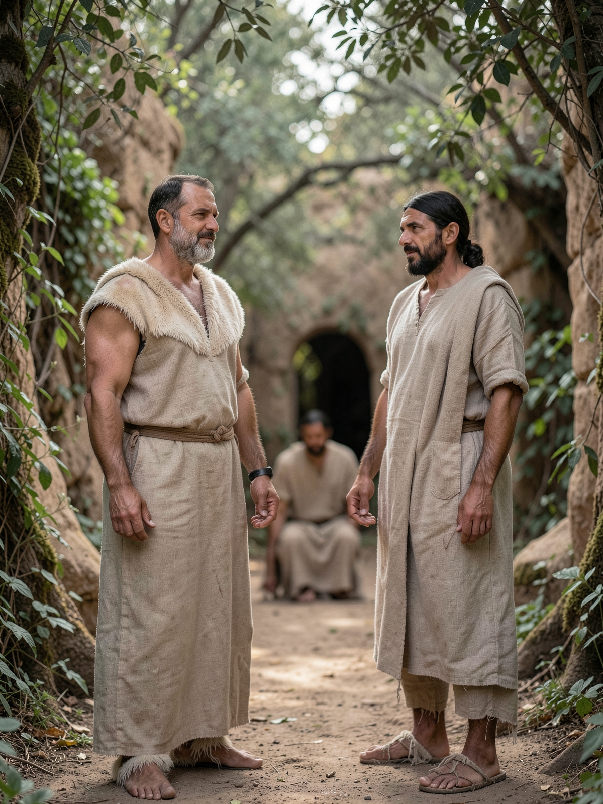 Jacob prays for deliverance — SacraScenes visual interpretation