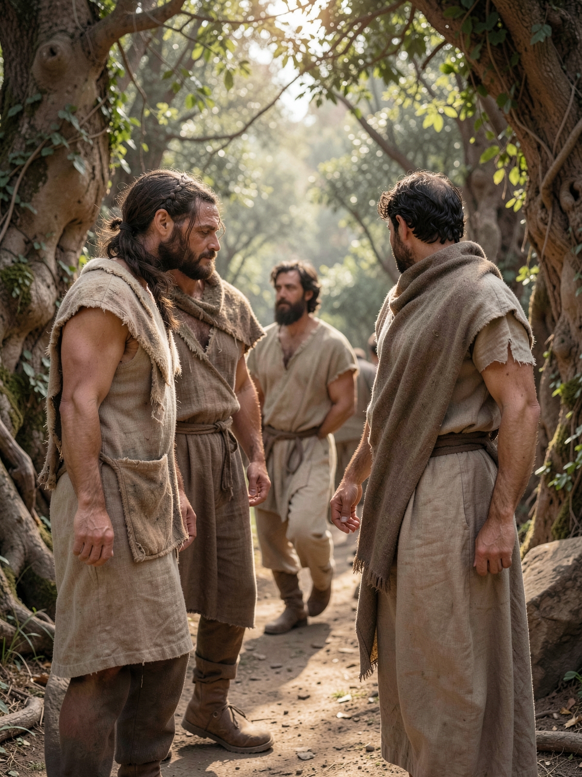 Hamor negotiates with Jacob’s sons — SacraScenes visual interpretation