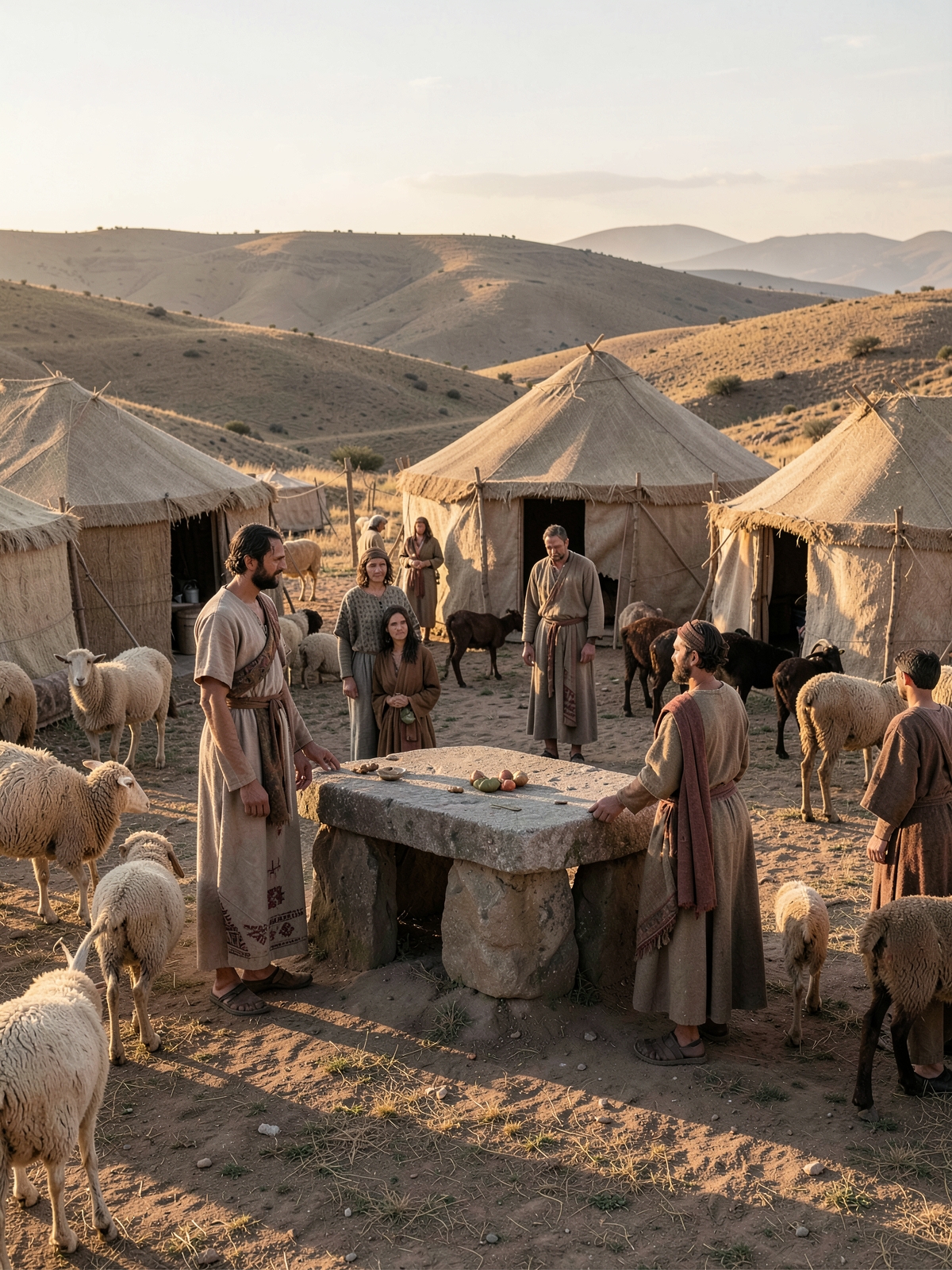 Jacob returns to Bethel — SacraScenes visual interpretation