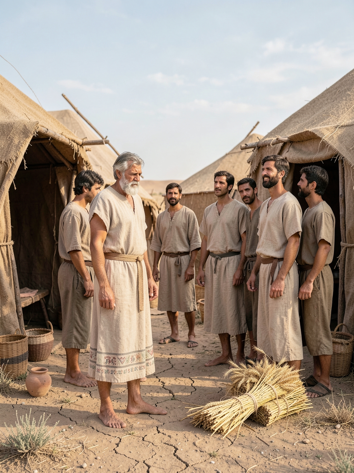 Joseph’s robe and dreams deepen the rivalry — SacraScenes visual interpretation