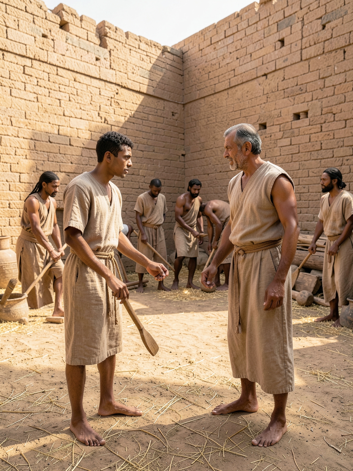 Joseph is trusted inside the prison — SacraScenes visual interpretation