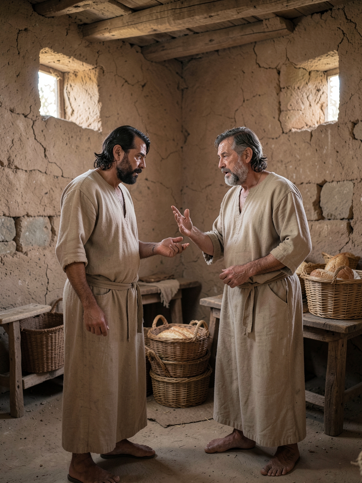 Joseph interprets the baker’s dream — SacraScenes visual interpretation