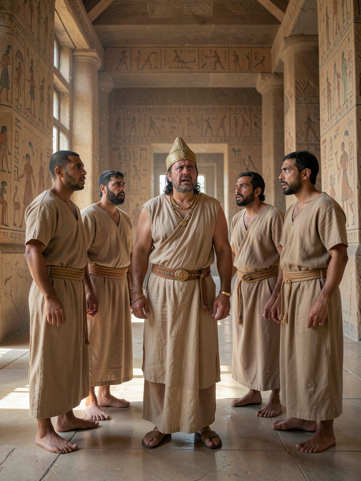 Joseph reveals himself to his brothers — SacraScenes visual interpretation