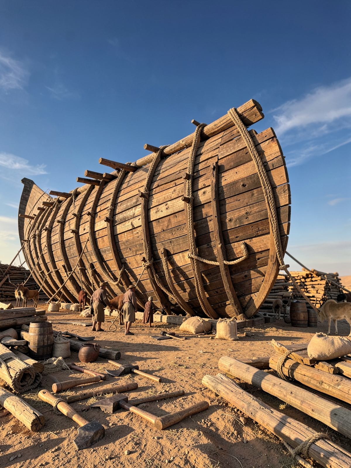 Build an ark — SacraScenes visual interpretation