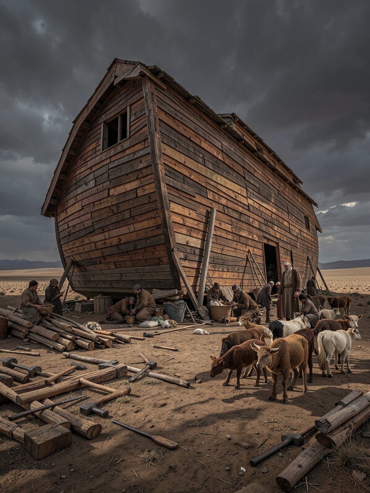 Enter the ark — SacraScenes visual interpretation