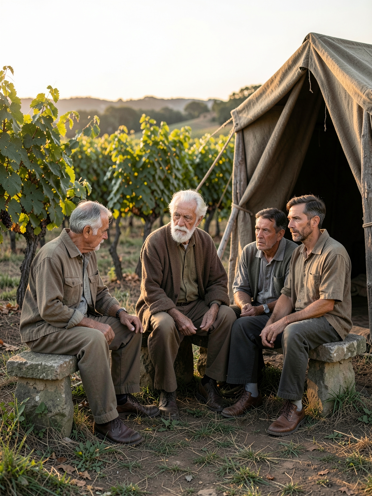 Noah’s words and his final years — SacraScenes visual interpretation