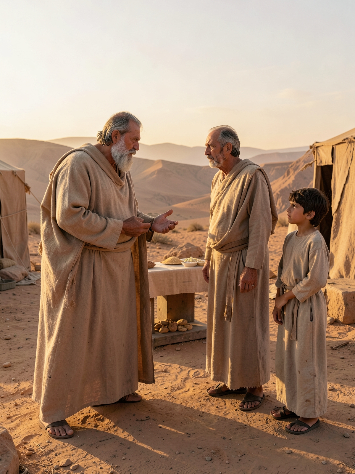 A difficult priestly decision is examined — SacraScenes visual interpretation