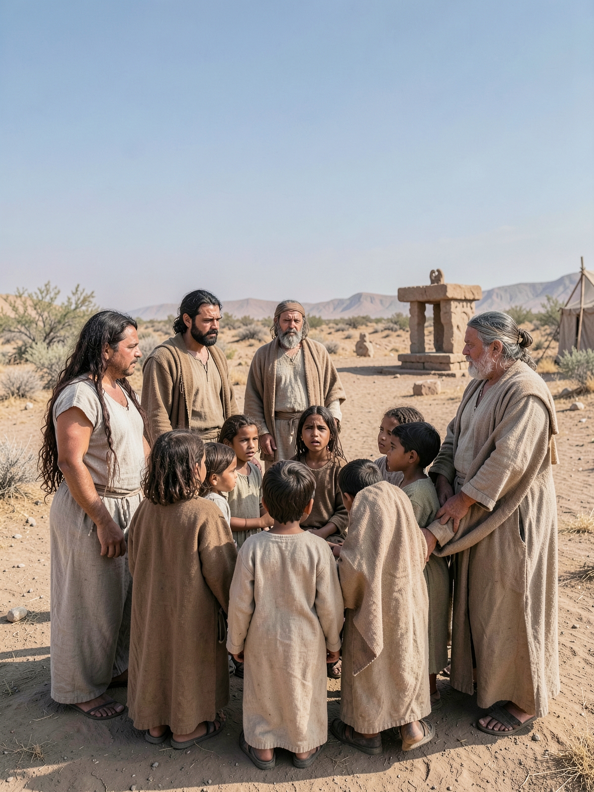 The community must reject child sacrifice to Molech — SacraScenes visual interpretation
