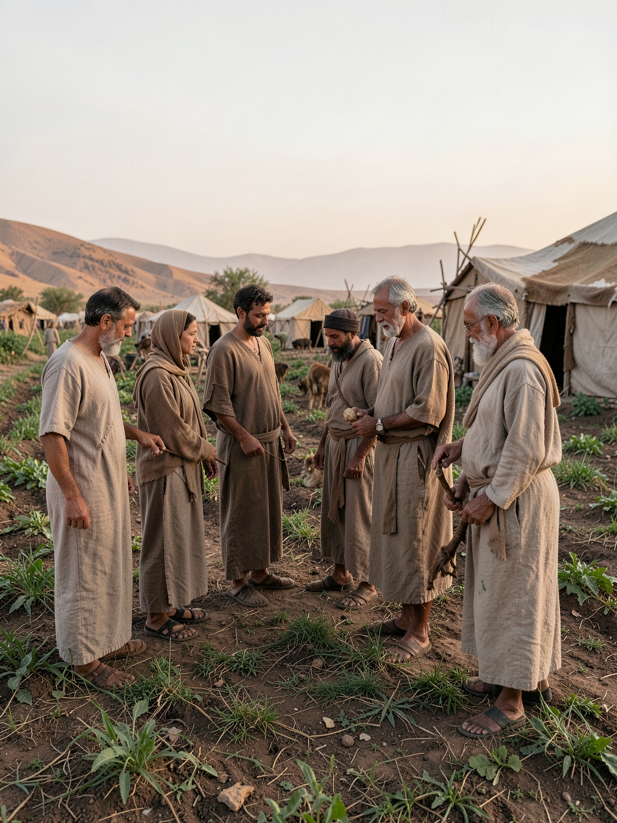 A holy people must distinguish well — SacraScenes visual interpretation