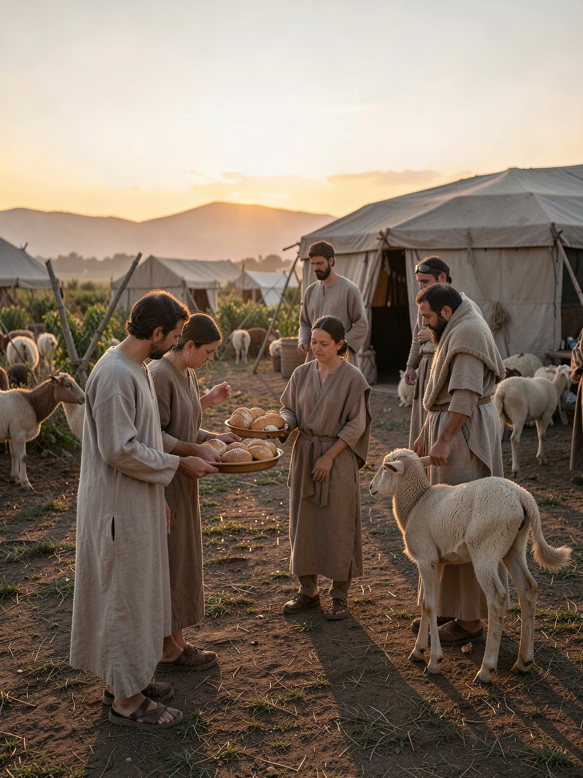 Thanksgiving respects animal life, timing and God's holy name — SacraScenes visual interpretation