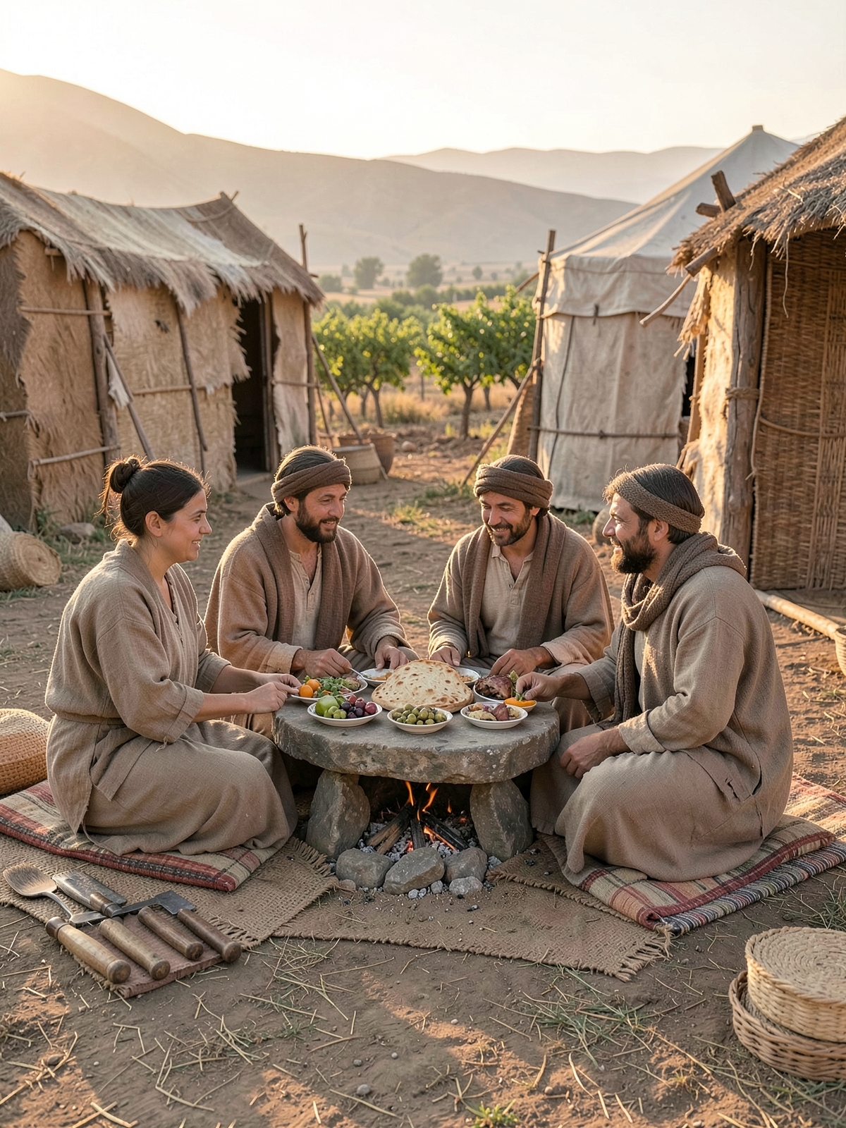 Sabbath, Passover and Unleavened Bread open the appointed times — SacraScenes visual interpretation