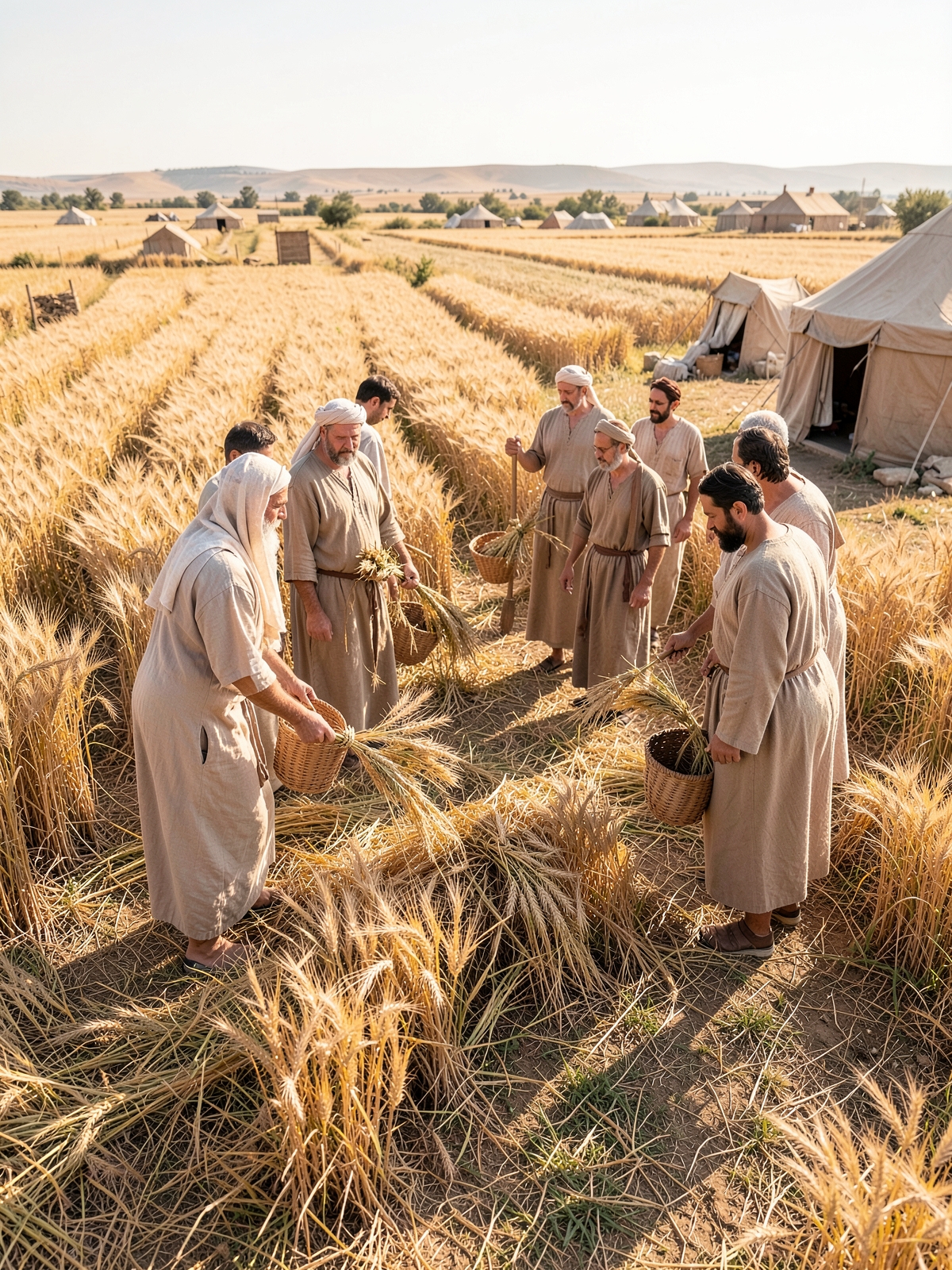 Firstfruits and Weeks join harvest thanksgiving to generosity — SacraScenes visual interpretation