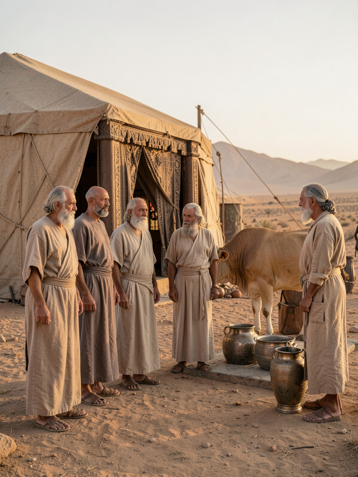 The anointed priest bears a serious responsibility — SacraScenes visual interpretation