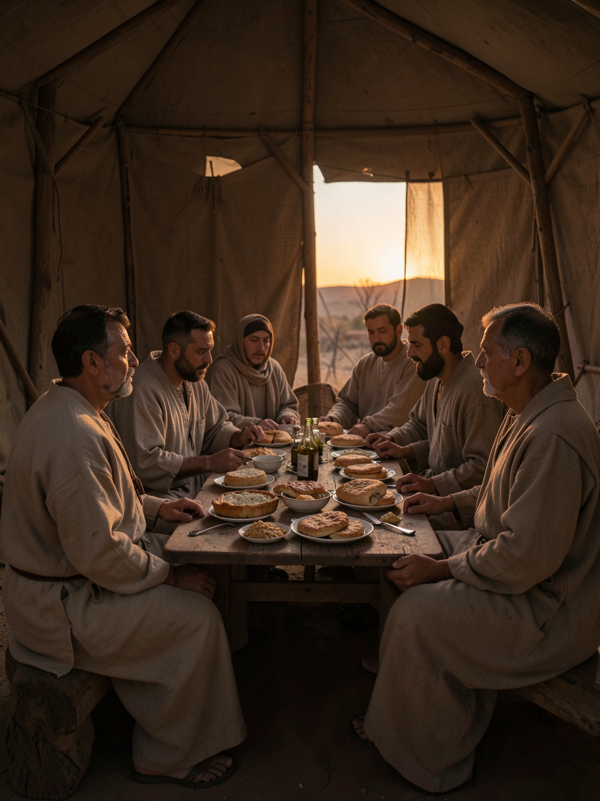 Peace offerings may express thanks, vows or freewill — SacraScenes visual interpretation